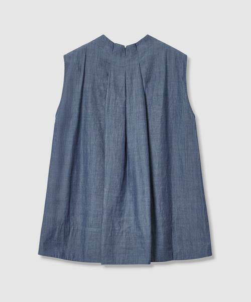 HOUSE OF LOTUS / ハウス オブ ロータス シャツ・ブラウス | シャンブレーデニムラッフルブラウス | 詳細11