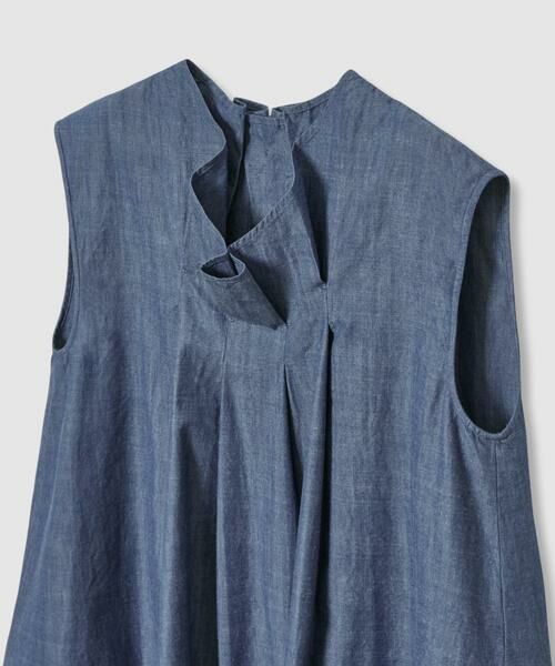 HOUSE OF LOTUS / ハウス オブ ロータス シャツ・ブラウス | シャンブレーデニムラッフルブラウス | 詳細12