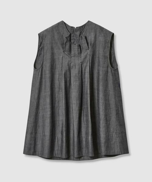 HOUSE OF LOTUS / ハウス オブ ロータス シャツ・ブラウス | シャンブレーデニムラッフルブラウス | 詳細15