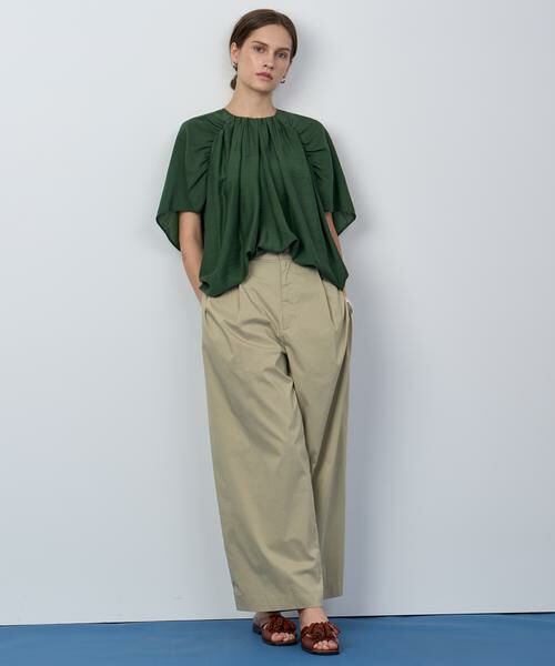 HOUSE OF LOTUS / ハウス オブ ロータス シャツ・ブラウス | シアーシルクブレンドフォルムブラウス | 詳細6