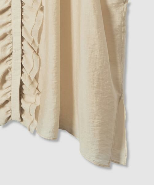 HOUSE OF LOTUS / ハウス オブ ロータス シャツ・ブラウス | シアーシルクブレンドフリルブラウス | 詳細11