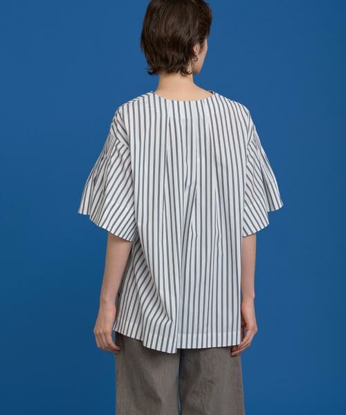 HOUSE OF LOTUS / ハウス オブ ロータス シャツ・ブラウス | ストライプタックシャーリングブラウス | 詳細5