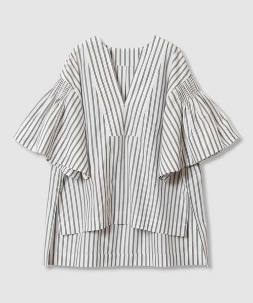 HOUSE OF LOTUS / ハウス オブ ロータス シャツ・ブラウス | ストライプタックシャーリングブラウス | 詳細7