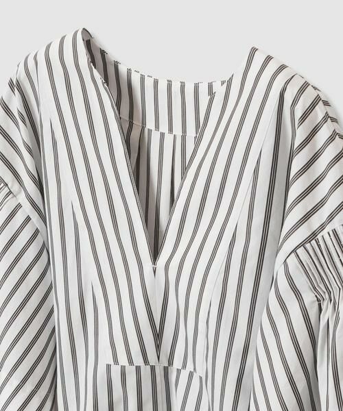 HOUSE OF LOTUS / ハウス オブ ロータス シャツ・ブラウス | ストライプタックシャーリングブラウス | 詳細9