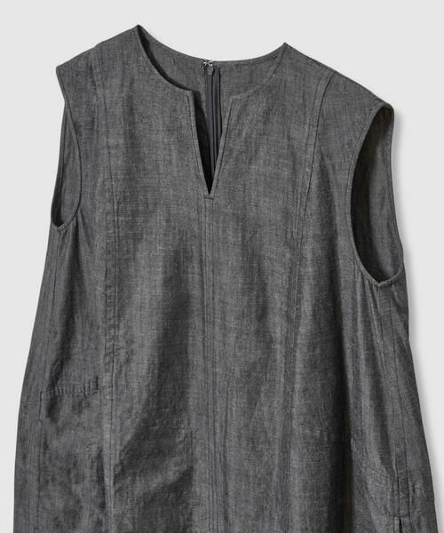 HOUSE OF LOTUS / ハウス オブ ロータス ワンピース | シャンブレーデニムフォルムワンピース | 詳細11