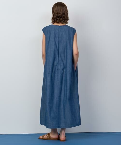 HOUSE OF LOTUS / ハウス オブ ロータス ワンピース | シャンブレーデニムフォルムワンピース | 詳細2