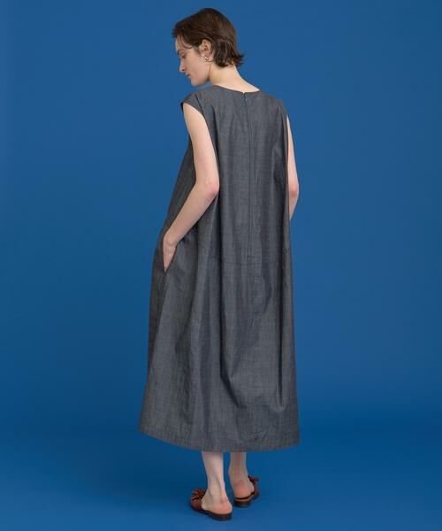 HOUSE OF LOTUS / ハウス オブ ロータス ワンピース | シャンブレーデニムフォルムワンピース | 詳細6