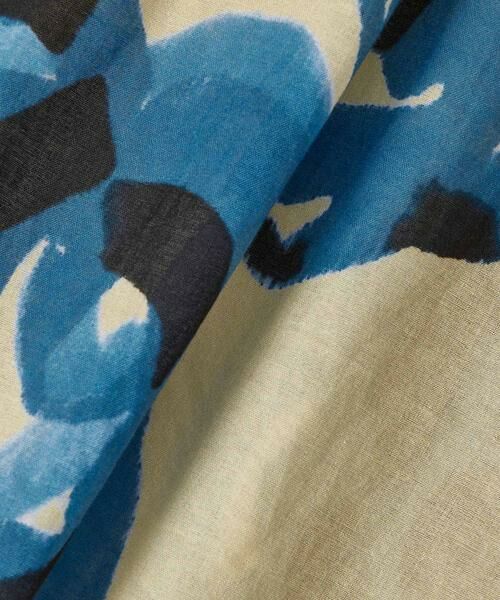 HOUSE OF LOTUS / ハウス オブ ロータス ワンピース | ブルーフラワーシャツワンピース | 詳細12