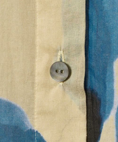 HOUSE OF LOTUS / ハウス オブ ロータス ワンピース | ブルーフラワーシャツワンピース | 詳細9