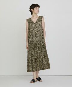 HOUSE OF LOTUS / ハウス オブ ロータス ワンピース | ウェーブプリントノースリーブワンピース