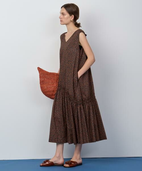 HOUSE OF LOTUS / ハウス オブ ロータス ワンピース | ウェーブプリントノースリーブワンピース | 詳細1