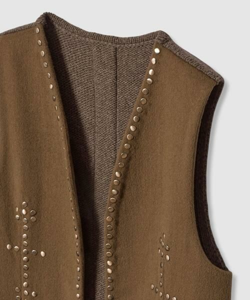 HOUSE OF LOTUS / ハウス オブ ロータス ベスト | ドッキングスタッズジレ | 詳細13