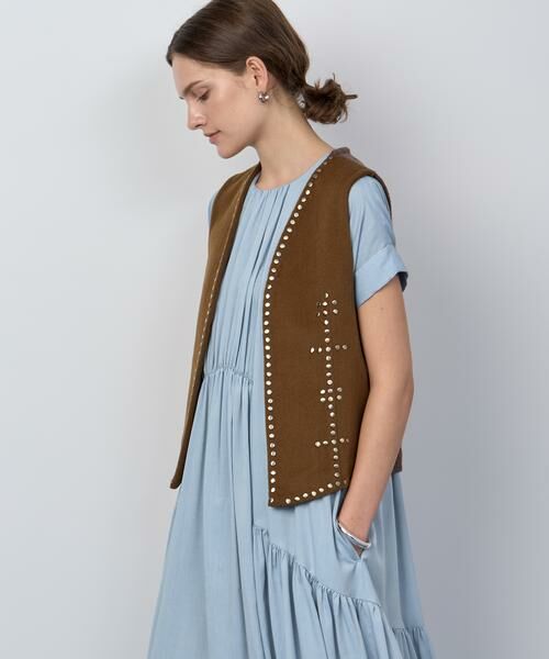 HOUSE OF LOTUS / ハウス オブ ロータス ベスト | ドッキングスタッズジレ | 詳細5