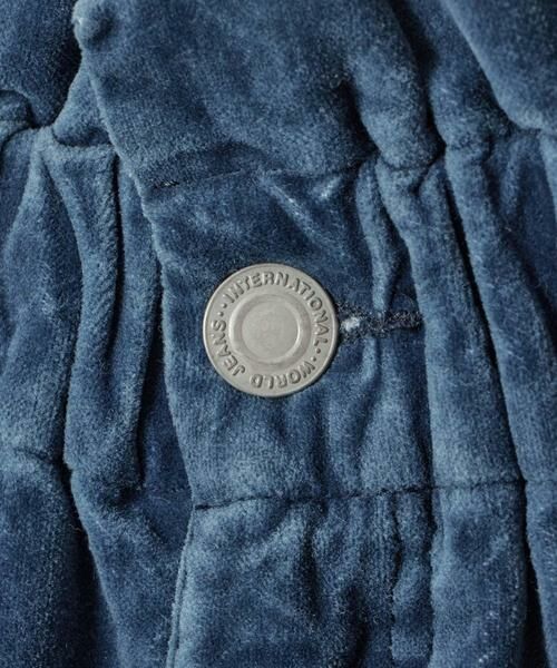 HOUSE OF LOTUS / ハウス オブ ロータス パンツ | インディゴベルベットパンツ | 詳細12