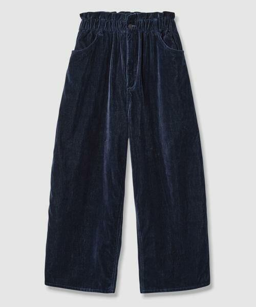 HOUSE OF LOTUS / ハウス オブ ロータス パンツ | インディゴベルベットパンツ | 詳細16