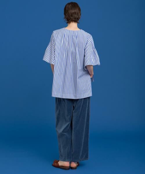 HOUSE OF LOTUS / ハウス オブ ロータス パンツ | インディゴベルベットパンツ | 詳細3