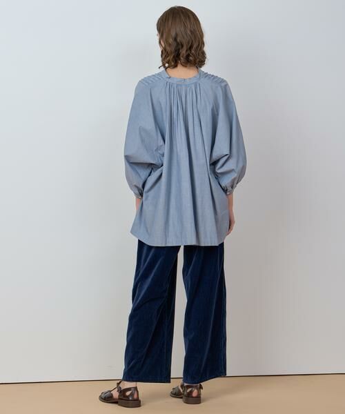 HOUSE OF LOTUS / ハウス オブ ロータス パンツ | インディゴベルベットパンツ | 詳細6