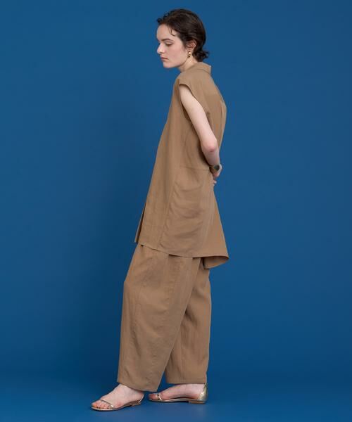 HOUSE OF LOTUS / ハウス オブ ロータス その他パンツ | フィブリルポプリンバレルストリングパンツ | 詳細6