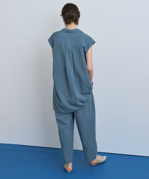 HOUSE OF LOTUS / ハウス オブ ロータス その他パンツ | フィブリルポプリンバレルストリングパンツ | 詳細9