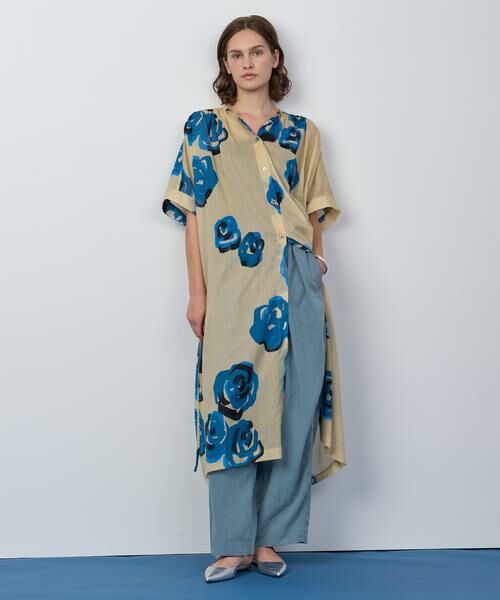 HOUSE OF LOTUS / ハウス オブ ロータス その他パンツ | フィブリルポプリンバレルストリングパンツ | 詳細10