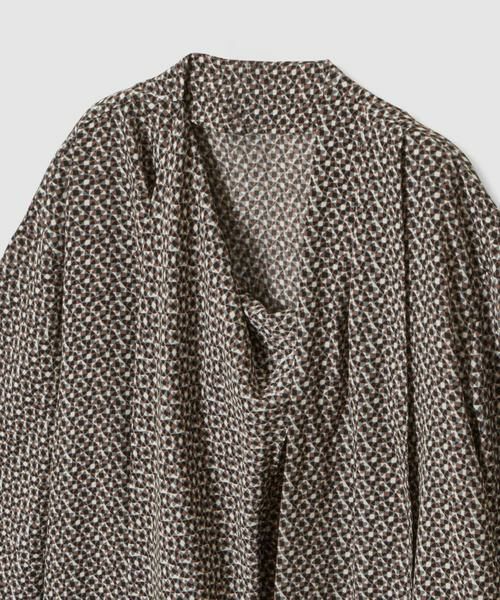 HOUSE OF LOTUS / ハウス オブ ロータス シャツ・ブラウス | ジオメトリーコモンプリントブラウス | 詳細14