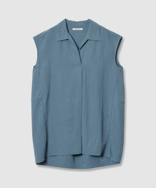 HOUSE OF LOTUS / ハウス オブ ロータス シャツ・ブラウス | フィブリルポプリンオープンカラーブラウス | 詳細7