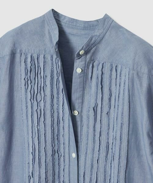 HOUSE OF LOTUS / ハウス オブ ロータス ワンピース | シャンブレーフリルシャツワンピース | 詳細10