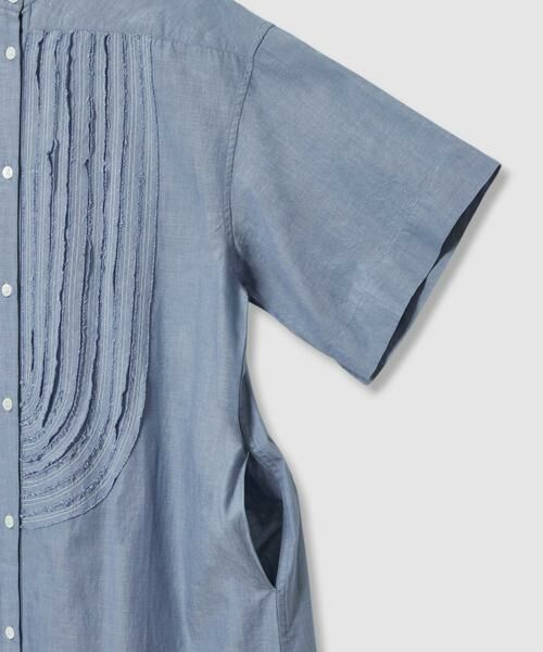 HOUSE OF LOTUS / ハウス オブ ロータス ワンピース | シャンブレーフリルシャツワンピース | 詳細11