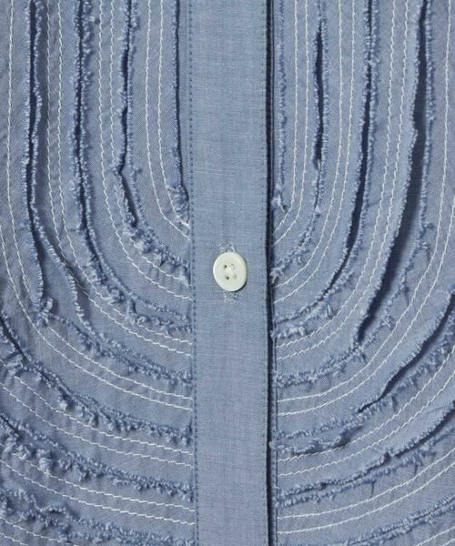 HOUSE OF LOTUS / ハウス オブ ロータス ワンピース | シャンブレーフリルシャツワンピース | 詳細13