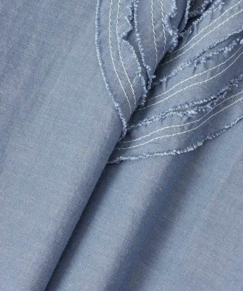 HOUSE OF LOTUS / ハウス オブ ロータス ワンピース | シャンブレーフリルシャツワンピース | 詳細14