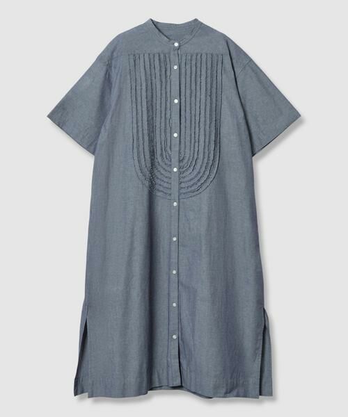 HOUSE OF LOTUS / ハウス オブ ロータス ワンピース | シャンブレーフリルシャツワンピース | 詳細15