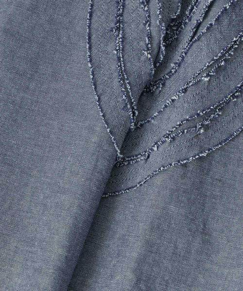 HOUSE OF LOTUS / ハウス オブ ロータス ワンピース | シャンブレーフリルシャツワンピース | 詳細16