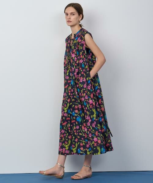 HOUSE OF LOTUS / ハウス オブ ロータス ワンピース | マルチフラワーノースリーブワンピース | 詳細2