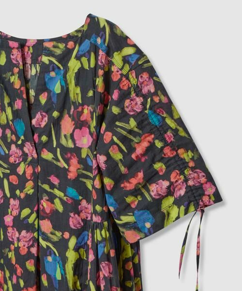 HOUSE OF LOTUS / ハウス オブ ロータス ワンピース | マルチフラワーティアードワンピース | 詳細11