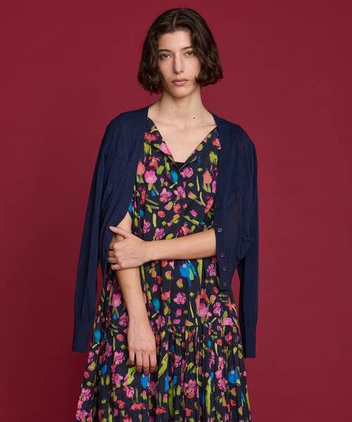 HOUSE OF LOTUS / ハウス オブ ロータス ワンピース | マルチフラワーティアードワンピース | 詳細5