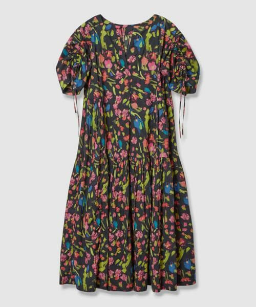 HOUSE OF LOTUS / ハウス オブ ロータス ワンピース | マルチフラワーティアードワンピース | 詳細7