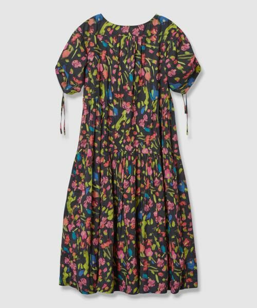 HOUSE OF LOTUS / ハウス オブ ロータス ワンピース | マルチフラワーティアードワンピース | 詳細8