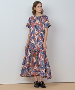 HOUSE OF LOTUS / ハウス オブ ロータス ワンピース | クレインフラワーシャーリングワンピース