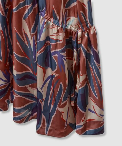 HOUSE OF LOTUS / ハウス オブ ロータス ワンピース | クレインフラワーシャーリングワンピース | 詳細11