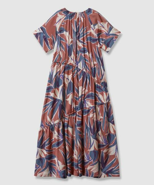 HOUSE OF LOTUS / ハウス オブ ロータス ワンピース | クレインフラワーシャーリングワンピース | 詳細7