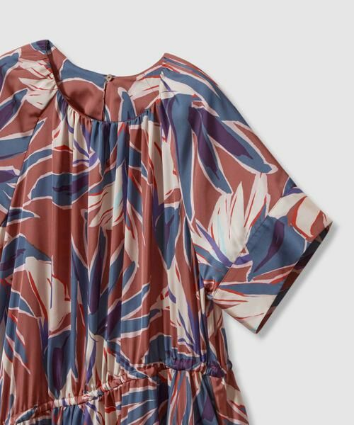 HOUSE OF LOTUS / ハウス オブ ロータス ワンピース | クレインフラワーシャーリングワンピース | 詳細8
