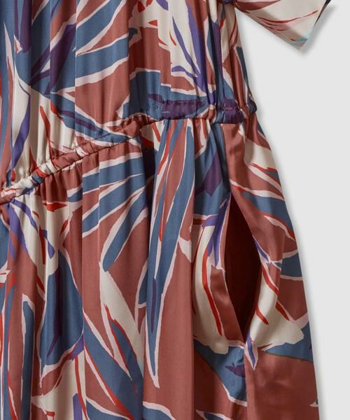 HOUSE OF LOTUS / ハウス オブ ロータス ワンピース | クレインフラワーシャーリングワンピース | 詳細9