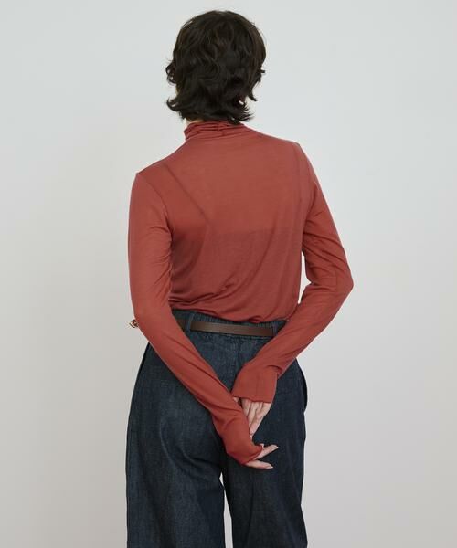HOUSE OF LOTUS / ハウス オブ ロータス カットソー | シアータートルネックプルオーバー | 詳細4