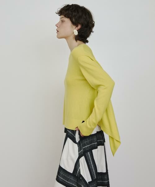 HOUSE OF LOTUS / ハウス オブ ロータス ニット・セーター | ピーチスキンテントラインプルオーバー | 詳細1