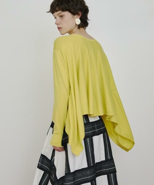 HOUSE OF LOTUS / ハウス オブ ロータス ニット・セーター | ピーチスキンテントラインプルオーバー | 詳細2