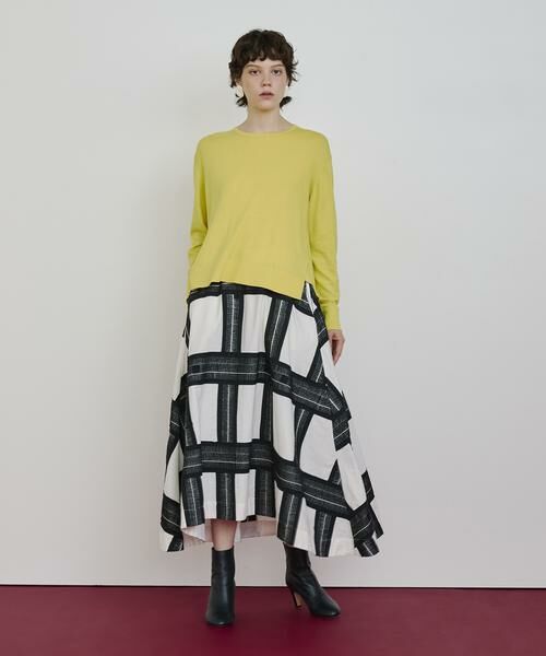 HOUSE OF LOTUS / ハウス オブ ロータス ニット・セーター | ピーチスキンテントラインプルオーバー | 詳細3