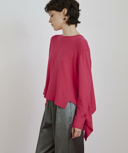 HOUSE OF LOTUS / ハウス オブ ロータス ニット・セーター | ピーチスキンテントラインプルオーバー | 詳細4