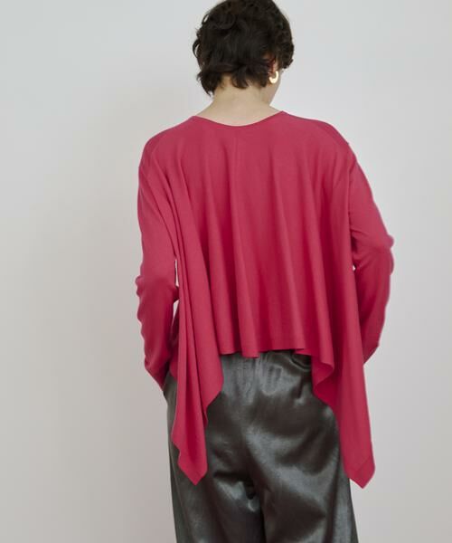 HOUSE OF LOTUS / ハウス オブ ロータス ニット・セーター | ピーチスキンテントラインプルオーバー | 詳細5