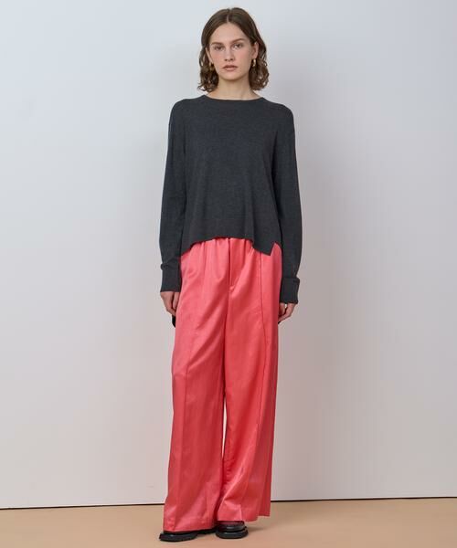 HOUSE OF LOTUS / ハウス オブ ロータス ニット・セーター | ピーチスキンテントラインプルオーバー | 詳細9