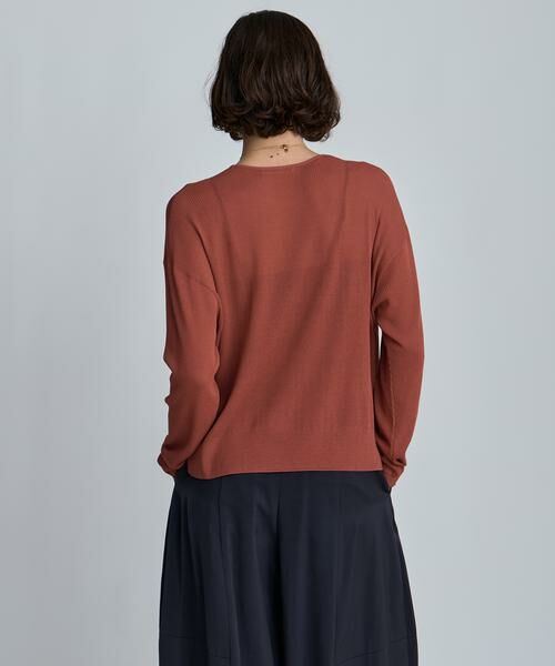 HOUSE OF LOTUS / ハウス オブ ロータス ニット・セーター | シアーニットプルオーバー | 詳細12